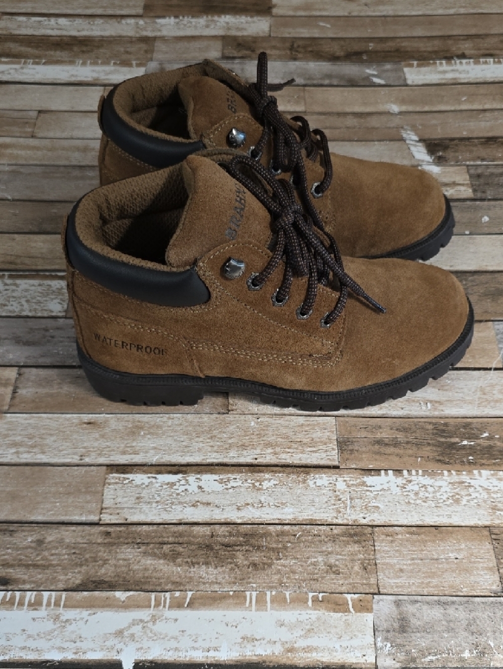 Brahma Men's Brown Suede Boots